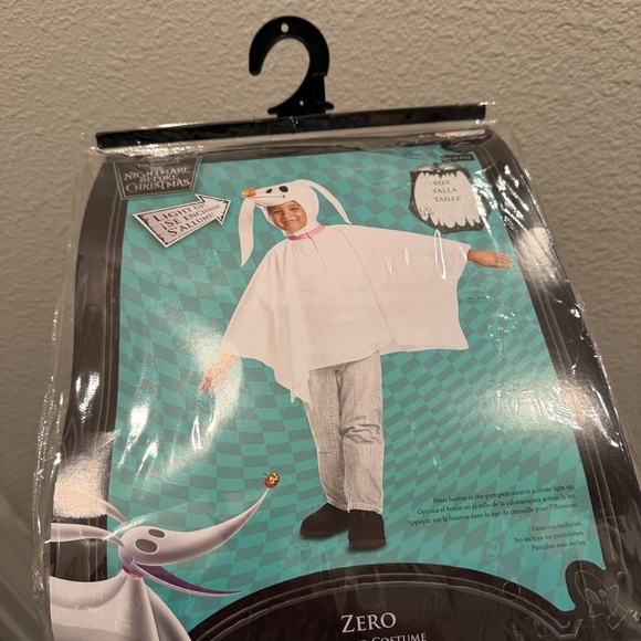 NEW Toddler Disney the Nightmare Before Christmas Zero Classic Halloween Costume - Picture 2 of 6